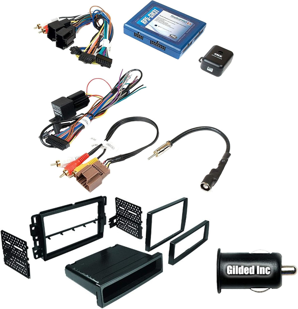 Radio Replacement Interface with Built-In OnStar Package for Select Cadillac Escalade Vehicles Z438651
