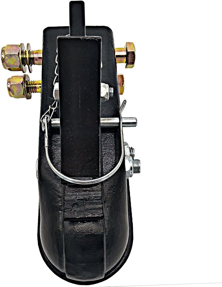 Black 2-5/16 Trailer Coupler Pack of 2 J839