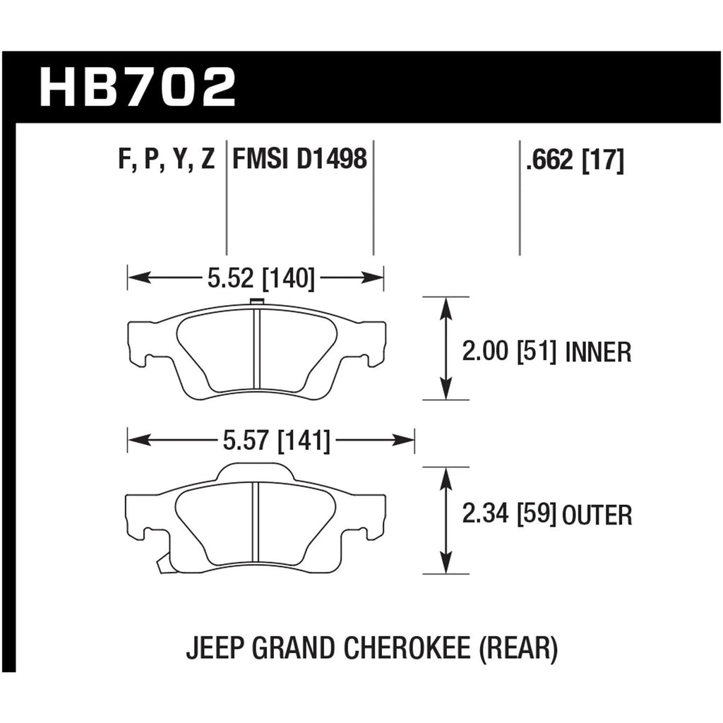 LTS Brake Pads N617035