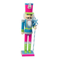 15 Inch Colorful Wooden Nutcracker Soldier Doll Figurine T5225