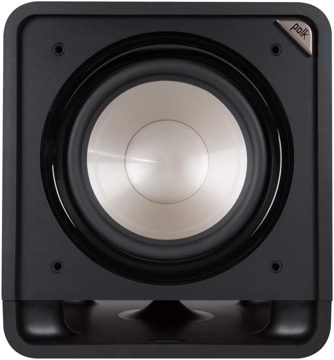 Powered Subwoofer with 12” Woofer, 400W Amp, Washed Black Walnut V379413