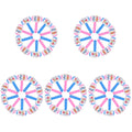 60 Pcs Inflatable Hammer Kids Toy with Bell Handle O4962