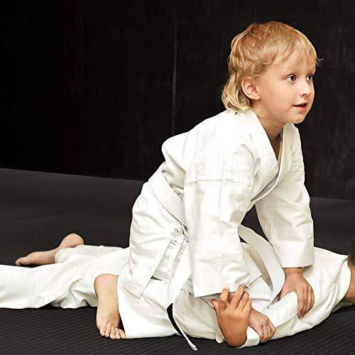 1 inch Thick Martial Arts Foam Exercise Mat, Tatami Pattern E95425