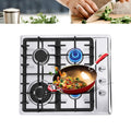 23" 4 Burners Gas Cooktop Built-in LPG NG Gas Hob L2196